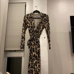 DVF wrap dress - worn once!